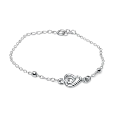 Pulsera corazones unidos