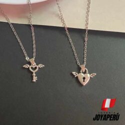 Collar para parejas Amor Eterno plata 950