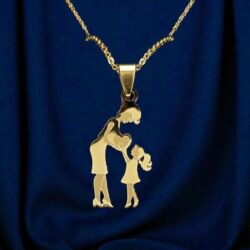 colla mamá con hija oro 18k