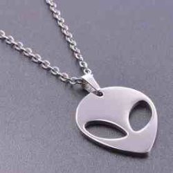 Collar Alien plata 950