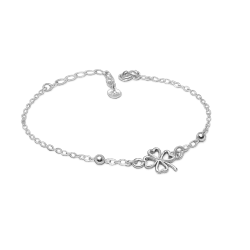 Pulsera trébol de 4 hojas