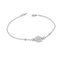 Pulsera Girasol plata 950