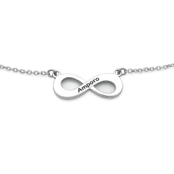 COLLAR INFINITO CON NOMBRE