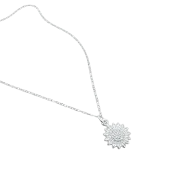 Collar Girasol plata 950