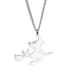 Collar bruja plata 950