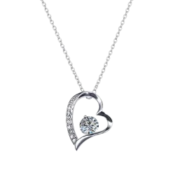Collar corazón de luz