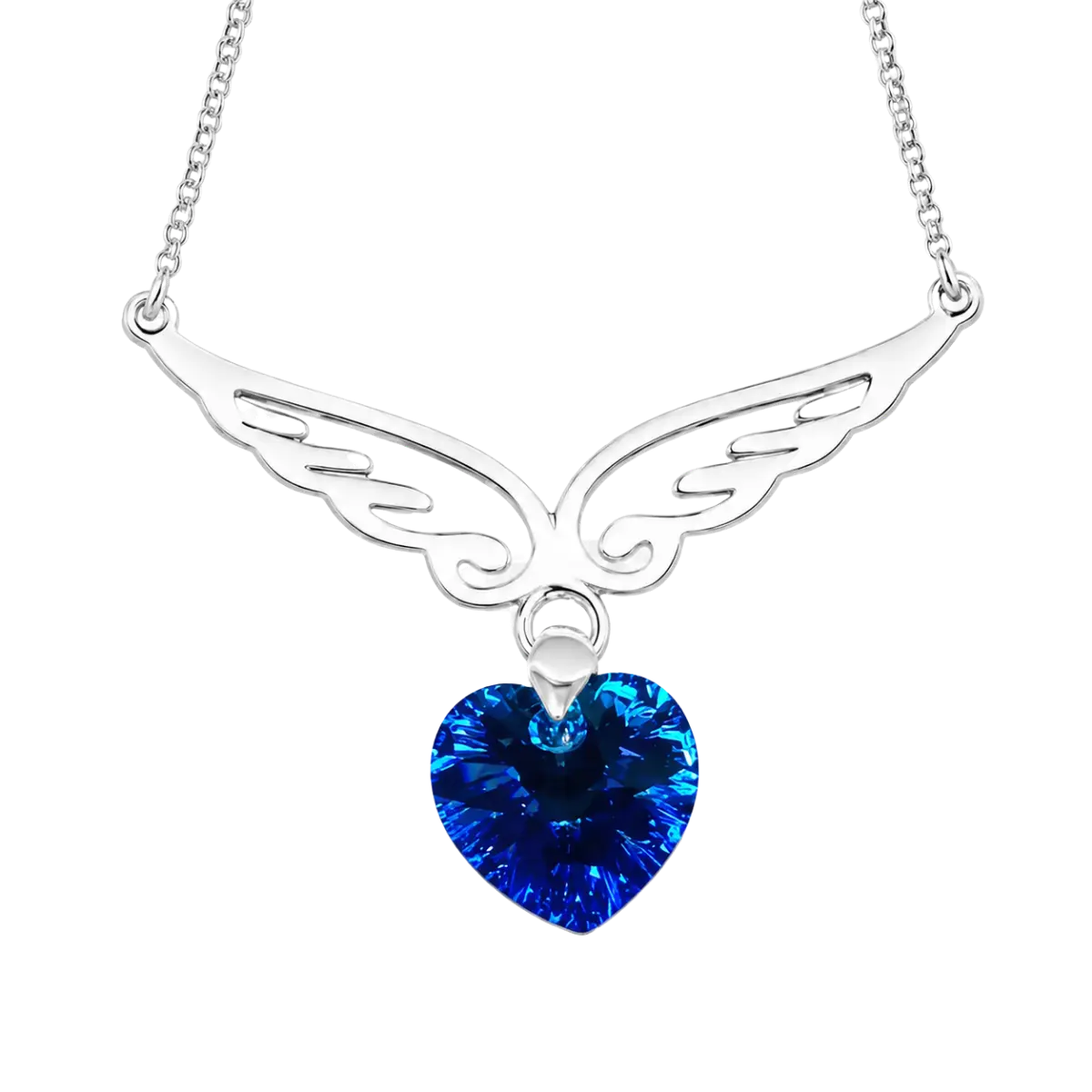 CORAZON DE CRISTAL CON ALAS
