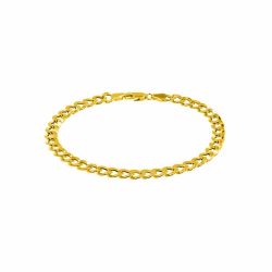 Pulsera Panzer hombre  oro 18k