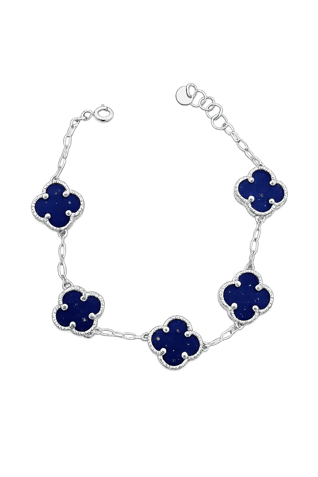 Pulsera VAN CLEEF AZUL plata 950